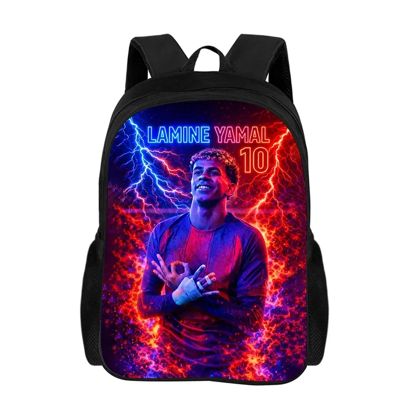 sac à dos l-lamin yamal pour enfant, léger, sac à dos pour enfant, meilleur cadeau, star du football, école, sac à dos de grande capacité