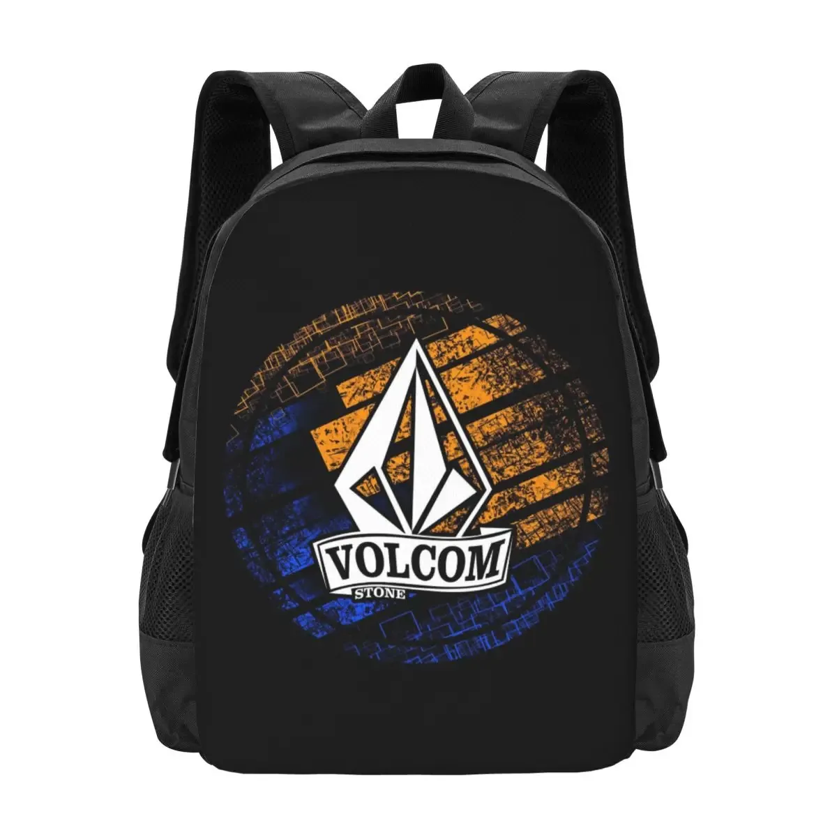 sac à dos d'école avec logo volcoms, sac à dos de randonnée, sac à dos de voyage pour garçons et filles, sac à dos à la mode, sacs à bandoulière
