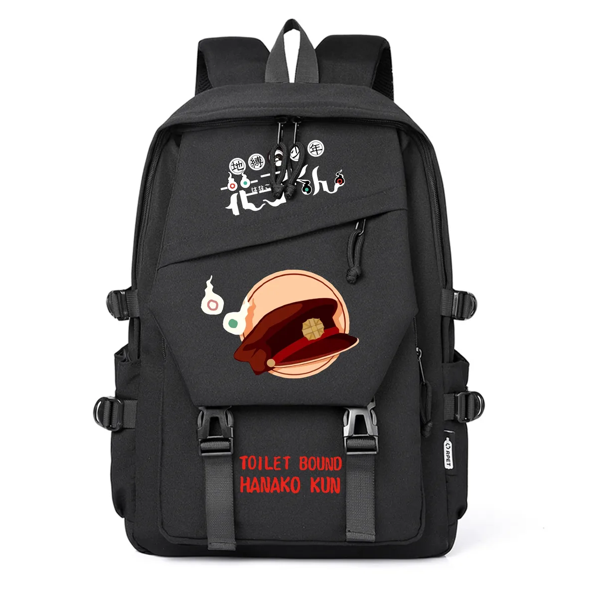 sacs à dos décontractés pour étudiants, sacs à livres pour filles, sacs à dos pour ordinateur portable, sacs à bandoulière, motif dessin animé anime toilet-bound hanako-kun