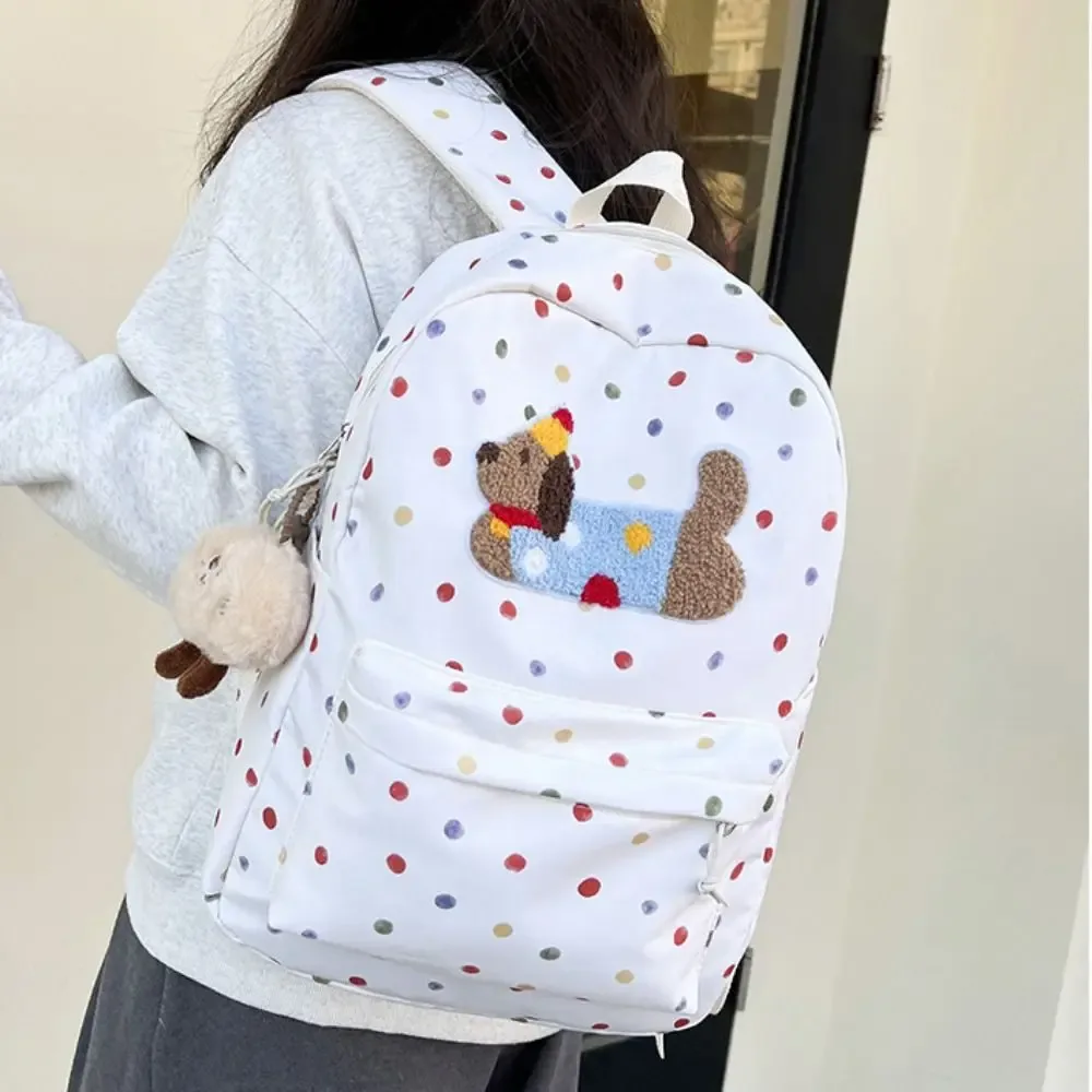 nouveau sac à dos pour chiot, sac à dos pour ordinateur portable en nylon, grande capacité, sac à main kawaii pour étudiants