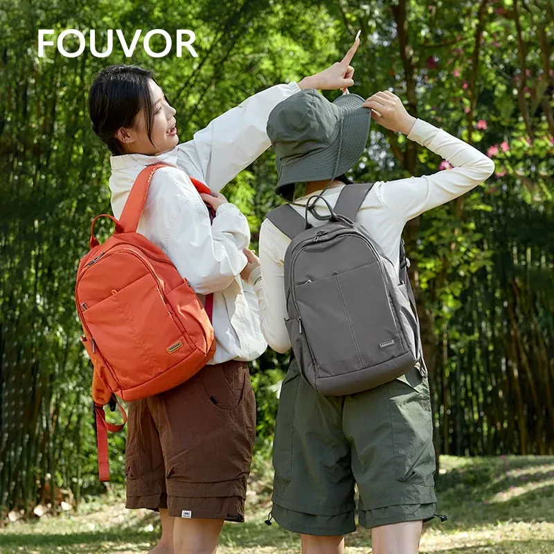sac à dos unisexe fouvor pour l'extérieur, grande capacité, léger, simple, pour les voyages, l'école, les sports, les jeunes adolescents 2961-21