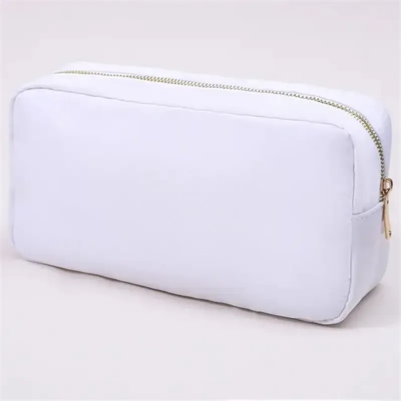 s /m/l/xl 17 couleurs pochette en nylon maquillage sac cosmétique fermeture éclair articles de toilette organisateur sac pour femmes filles voyage cadeau pochette de maquillage