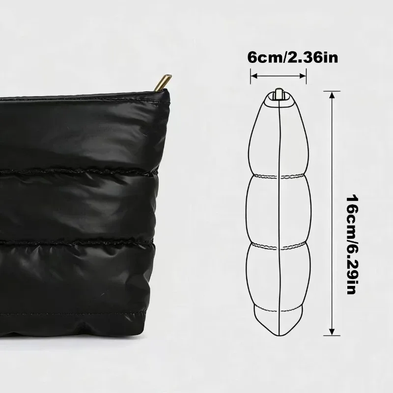 trousse de maquillage noire de grande capacité, sac à cosmétiques multifonctionnel portable, sac de rangement de toilette étanche, sac de voyage