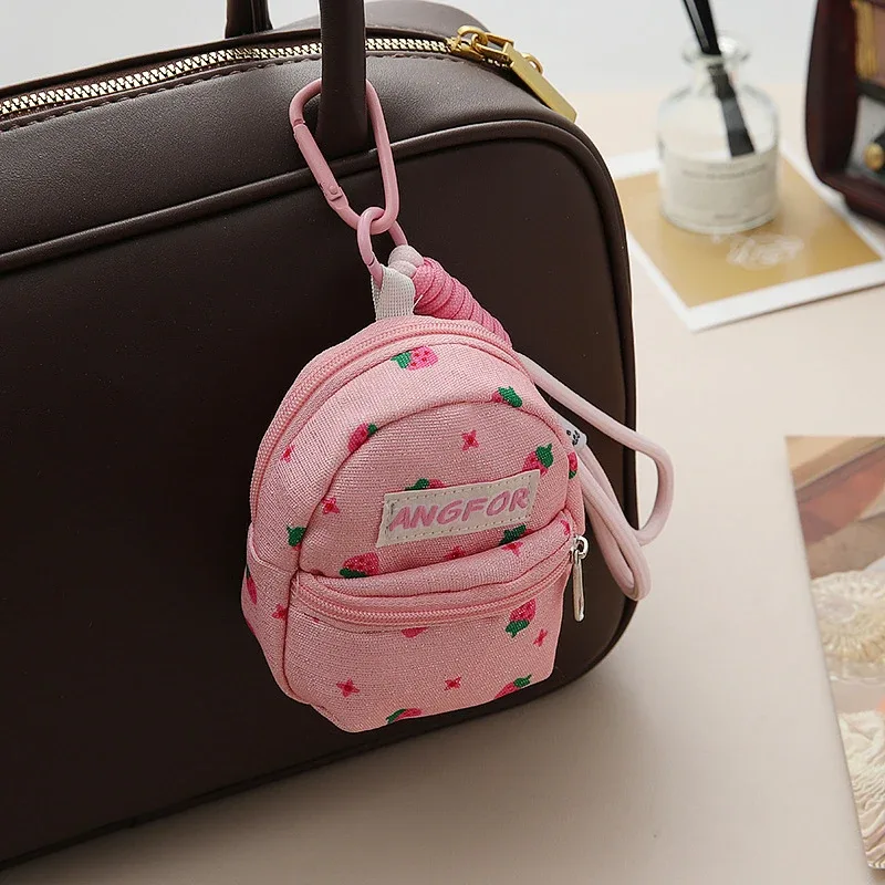sac pour femmes pendentifs rouge à lèvres écouteurs mini sac de rangement tendance polyvalent sac accessoires multifonctionnel porte-monnaie porte-clés