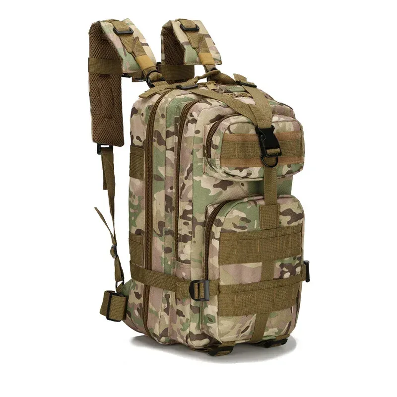 sac à dos tactique 3p en plein air 30l, sac de premiers secours, sport trekking randonnée camping chasse, escalade, équitation, entraînement