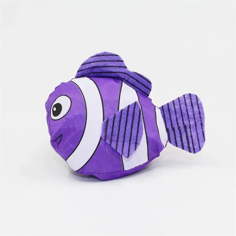 grand sac de courses pliable réutilisable, fourre-tout d'épicerie en nylon pour femmes, sac à main de supermarché, sacs fourre-tout de magasin de poissons en carton
