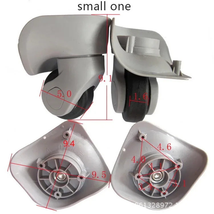 a01 a08 a-08 roues d'avion silencieuses boîtier de chariot bagages roue universelle valise réparation accessoires roues de remplacement roulette