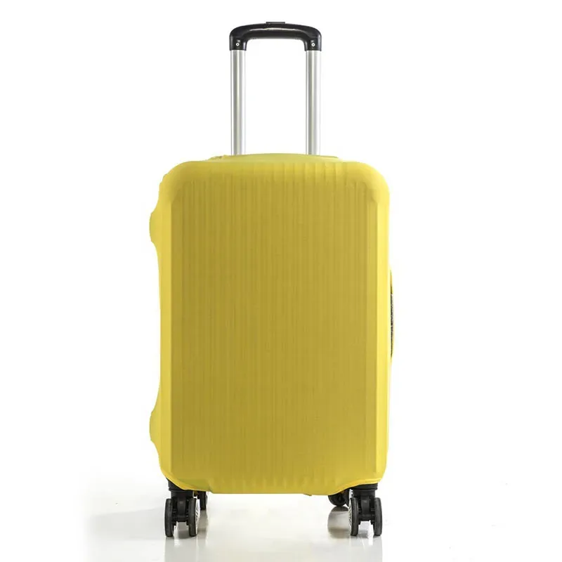 housse de protection pour bagages en tissu extensible, étui anti-poussière pour bagages, adapté à une valise de 18 à 28 pouces, organisateur de voyage