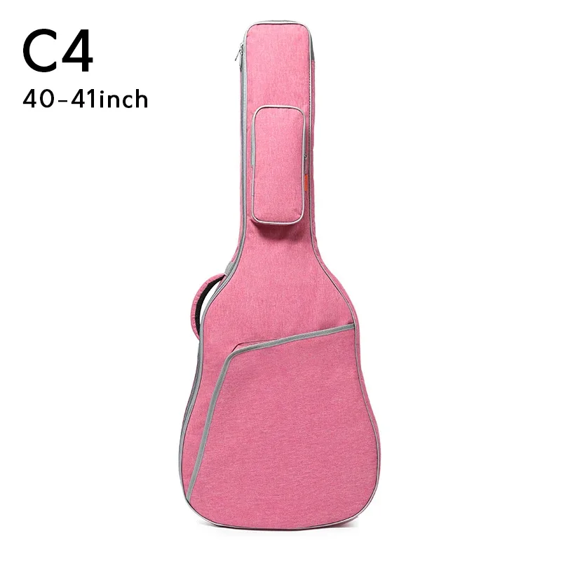 jebag-sac à dos universel classique et acoustique à double sangles, en coton oxford, épais et doux, étanche, 36/39/41 pouces