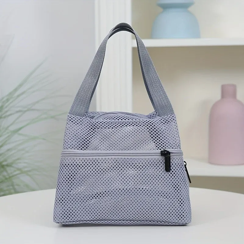 sac à main en nylon robuste, grand sac fourre-tout avec fermeture éclair, sac spacieux pour le travail, les voyages et l'usage quotidien pour les mamans et les professionnelles, 4 couleurs