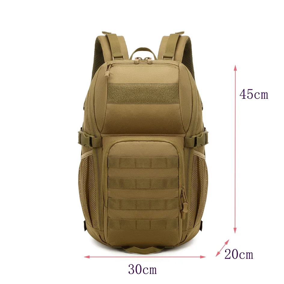 sacs à dos tactiques d'extérieur de haute qualité, grande capacité, étanche, multifonctionnel, pour trekking en plein air, camping