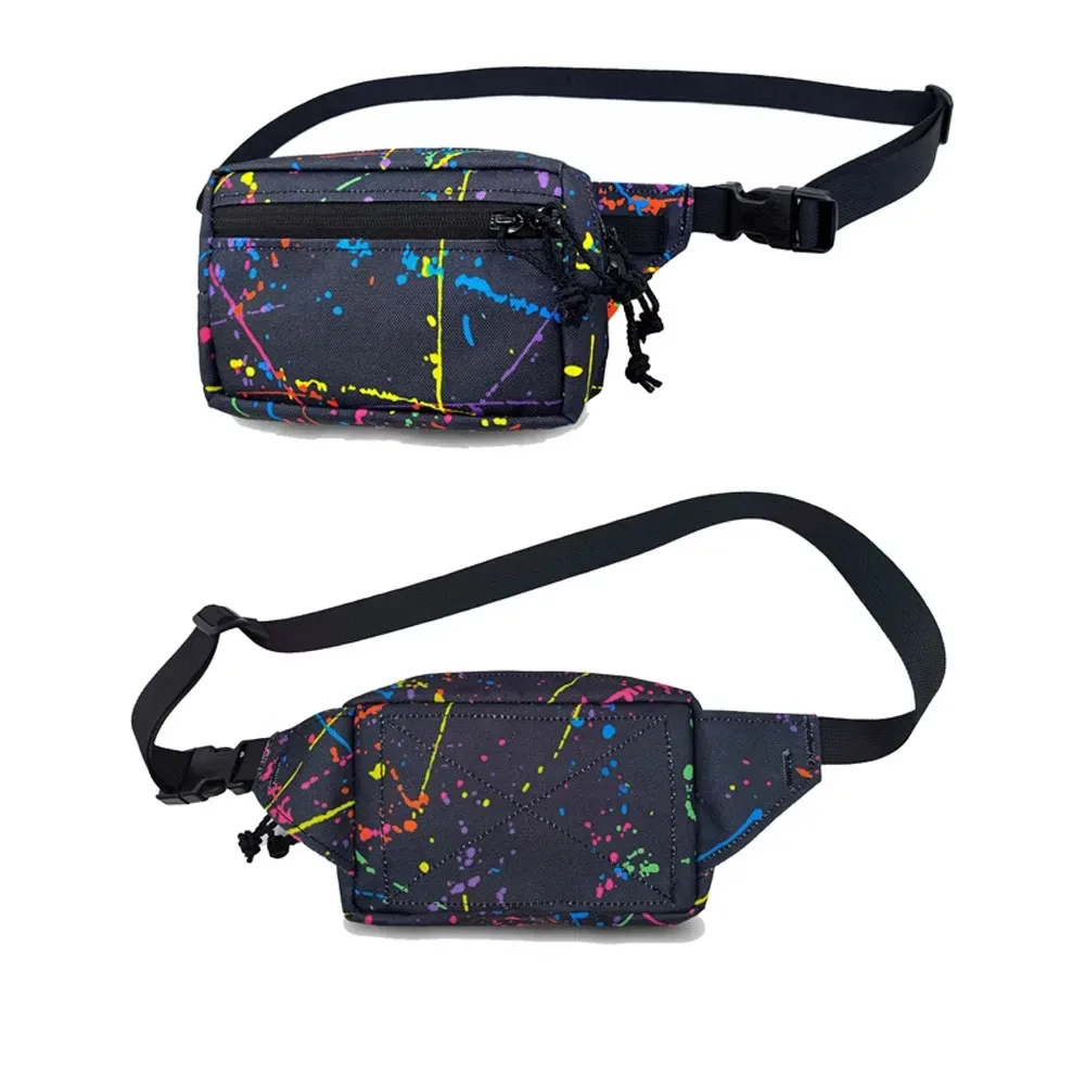 sac banane en poudre pour l'extérieur, sac à bandoulière, sac de taille mk3, voyage mc importé, multi-documents, ss