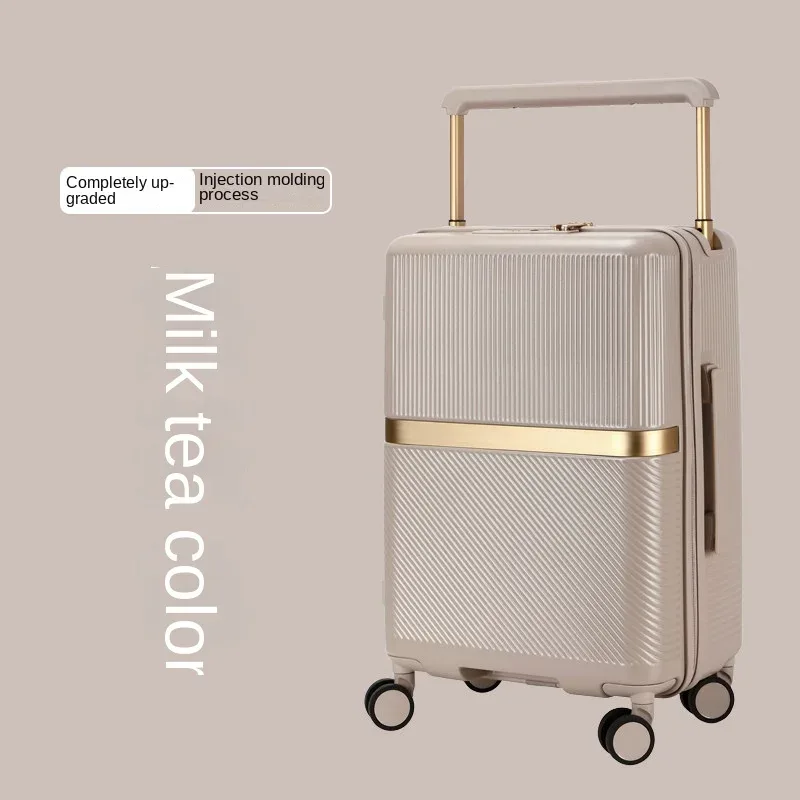 valise cabine 20 pouces avec poignée large, nouvelle collection pour hommes et femmes, valise de voyage grande capacité 26 pouces avec serrure à combinaison