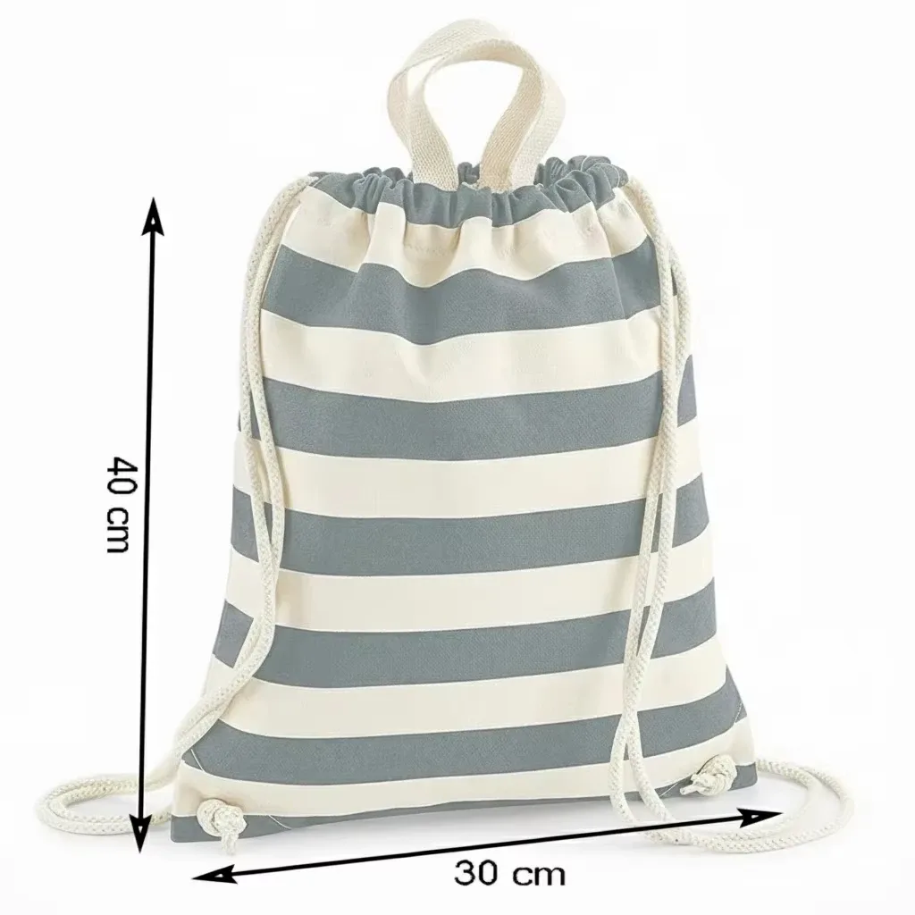 sac à dos en toile avec cordon de serrage 30x40cm, sac de sport en coton, sac de rangement léger et réutilisable pour l'école, le sport, les courses et le quotidien