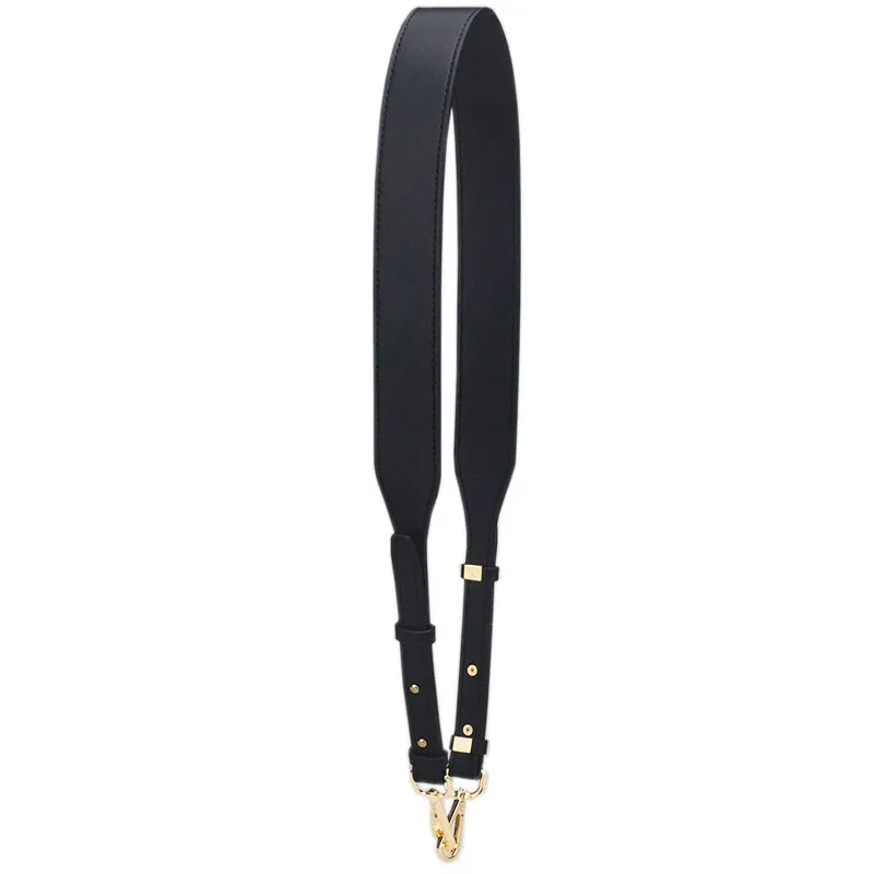 sac à bandoulière en cuir véritable de luxe réglable 109cm-117cm, sangle de sac à main, accessoires de remplacement