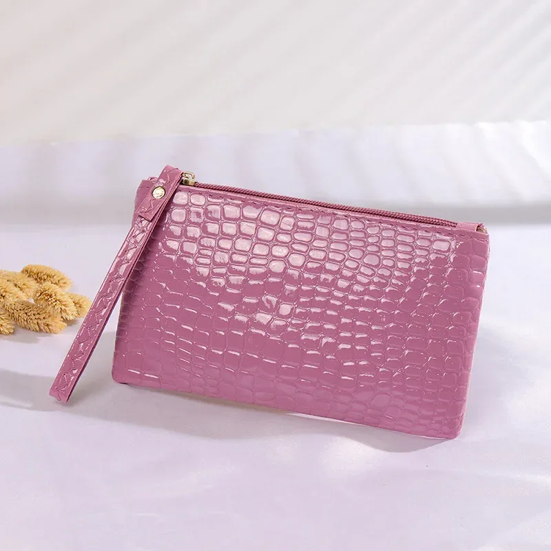 femmes noir sac cosmétique fermeture éclair petit sac de maquillage voyage nécessaire dames cosmétiques pochette sac à main organisateur de toilette étui pochette