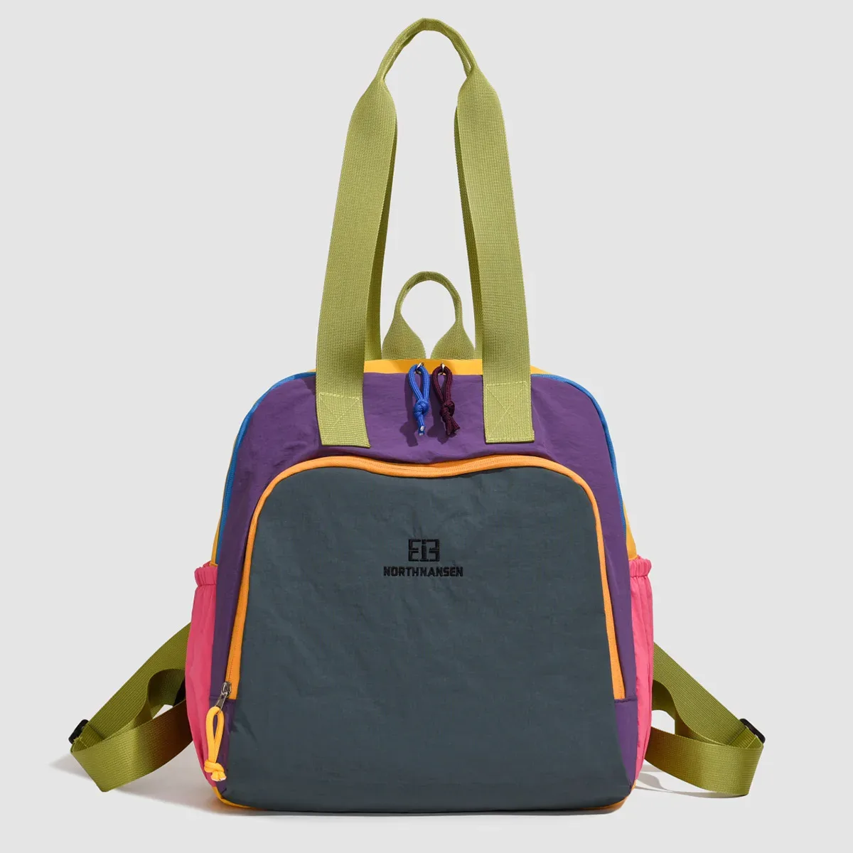 sac bandoulière, en toile color-block, sac à dos original homme 2026, sac fourre-tout multifonctionnel grande capacité pour femme, sac d'étudiant