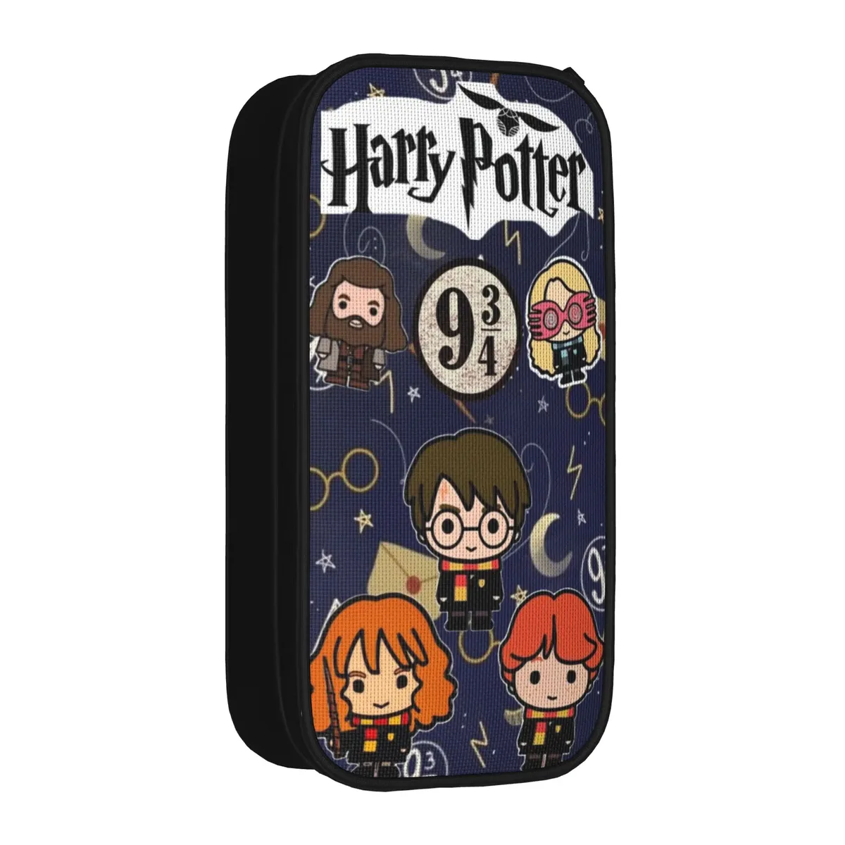nouveaux étuis à crayons h-hp-p harrys potters, étui à crayons, porte-stylos pour fille et garçon, grands sacs de rangement, cadeaux de bureau, accessoires