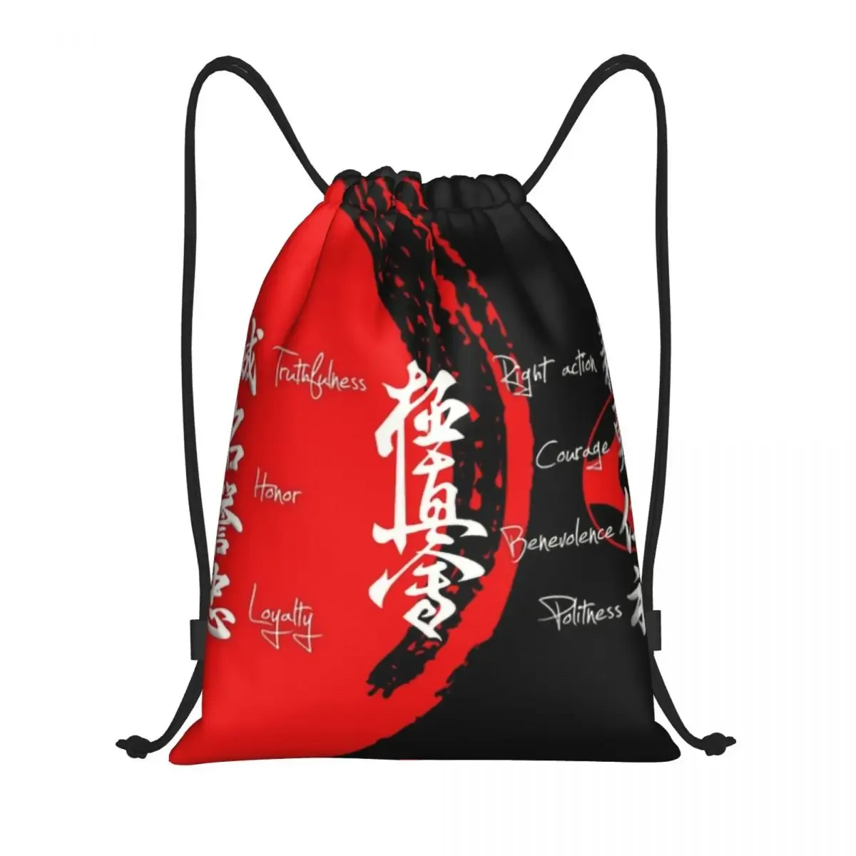 sac à dos de karaté kyokushin personnalisé pour hommes et femmes, sac à dos léger, sac à dos d'arts martiaux, sac de sport japonais, sacs de voyage, proximité wstring