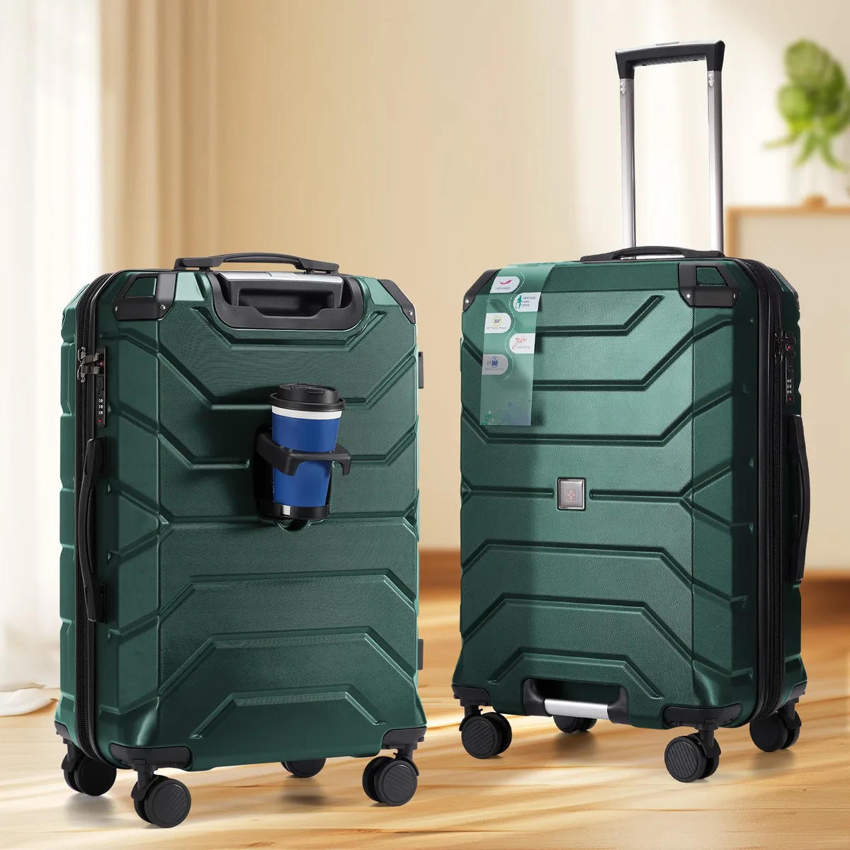 Bagage multifonctionnel de grande capacité, valise de voyage, porte-bagages, valise d'embarquement robuste et durable, étudiants et entreprises