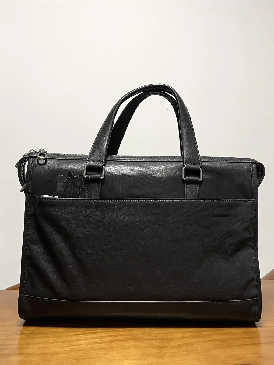 porte-documents noir en cuir de vache tanné végétal pour hommes, sac à main de luxe décontracté, pour voyage en plein air, travail, fait à la main, en cuir véritable, sacoche