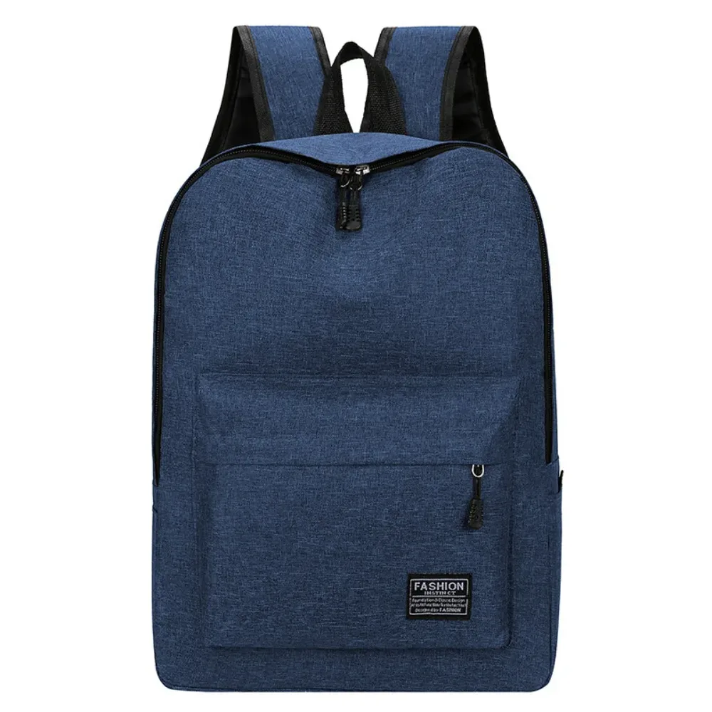 sac à dos polyvalent en tissu oxford, tendance, noir, gris, bleu, rouge, sac d'ordinateur lavable, sac de voyage 15 pouces, unisexe