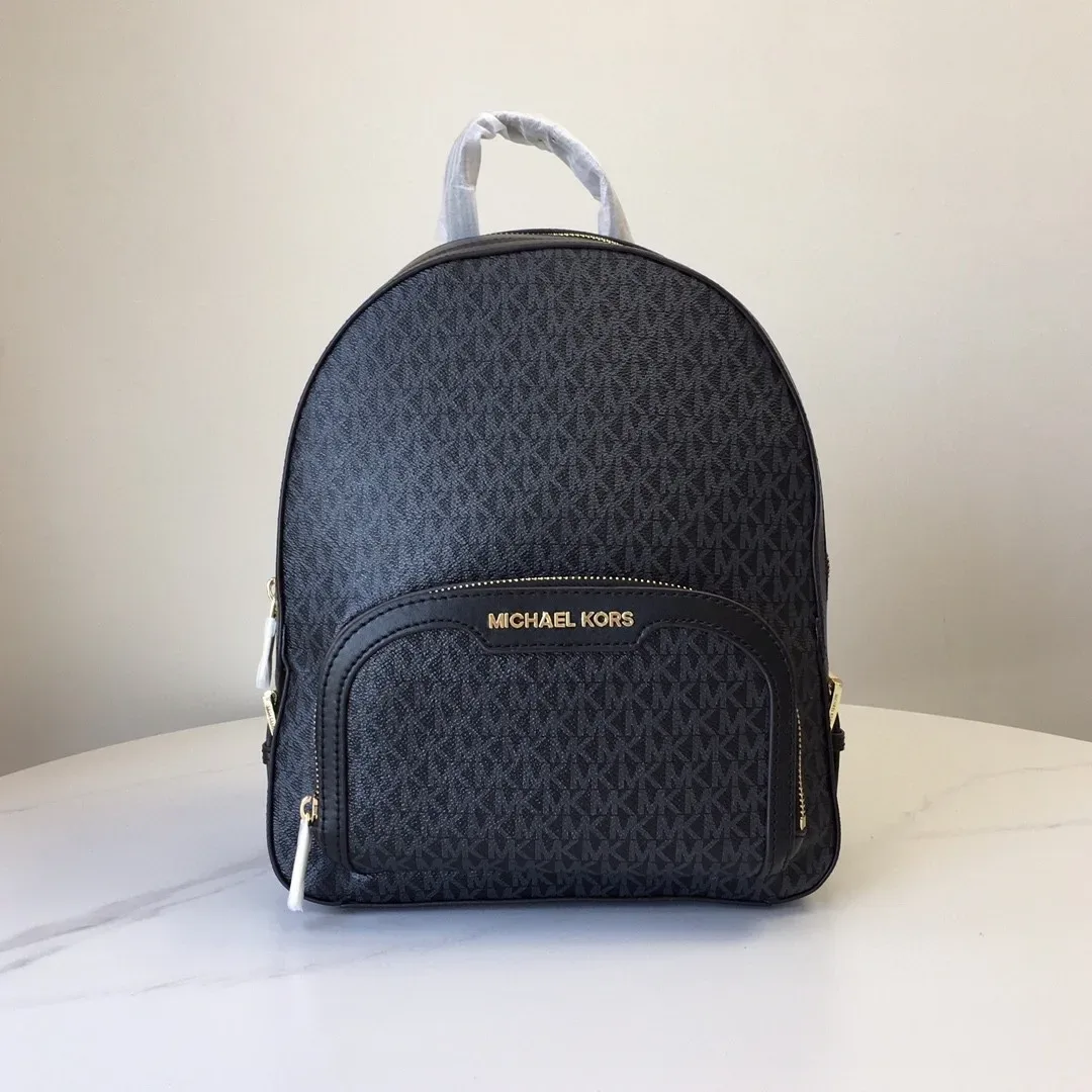 sac à dos michael kors mk pour femme, taille moyenne, sac d'école de haute qualité, sac de voyage et de transport élégant