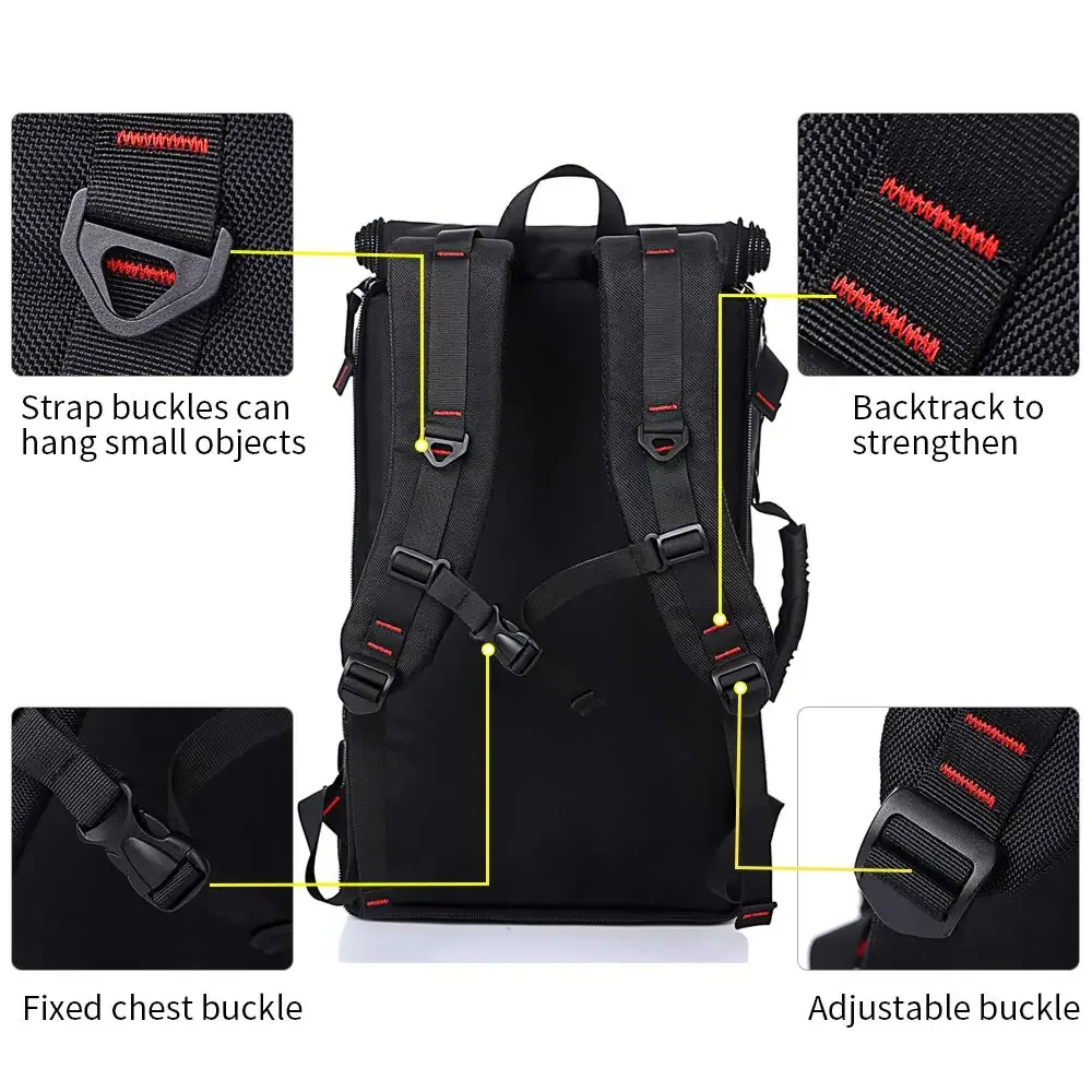 kaka 40l grande capacité étanche trekking pêche chasse sac à dos sacs à dos en plein air sport camping randonnée sac multifonction