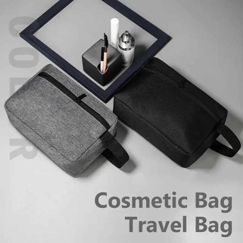 trousse de toilette de voyage étanche pour hommes et femmes, étui de rangement de maquillage cosmétique, pochette de lavage de beauté, sac à main essentiel de gymnastique