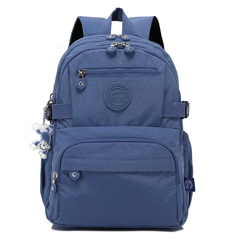 sac à dos léger et imperméable pour ordinateur portable, pour hommes et femmes, sac d'école pour lycéens, sac à dos de randonnée et de voyage