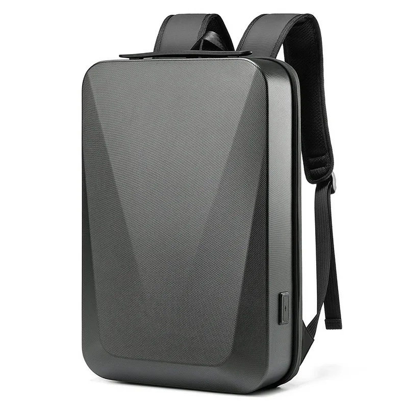 sac à dos étanche pour ordinateur portable pour homme, antivol tsa, coque rigide, sac d'affaires de luxe, pack de jeu, chargement usb, 16.1 pouces