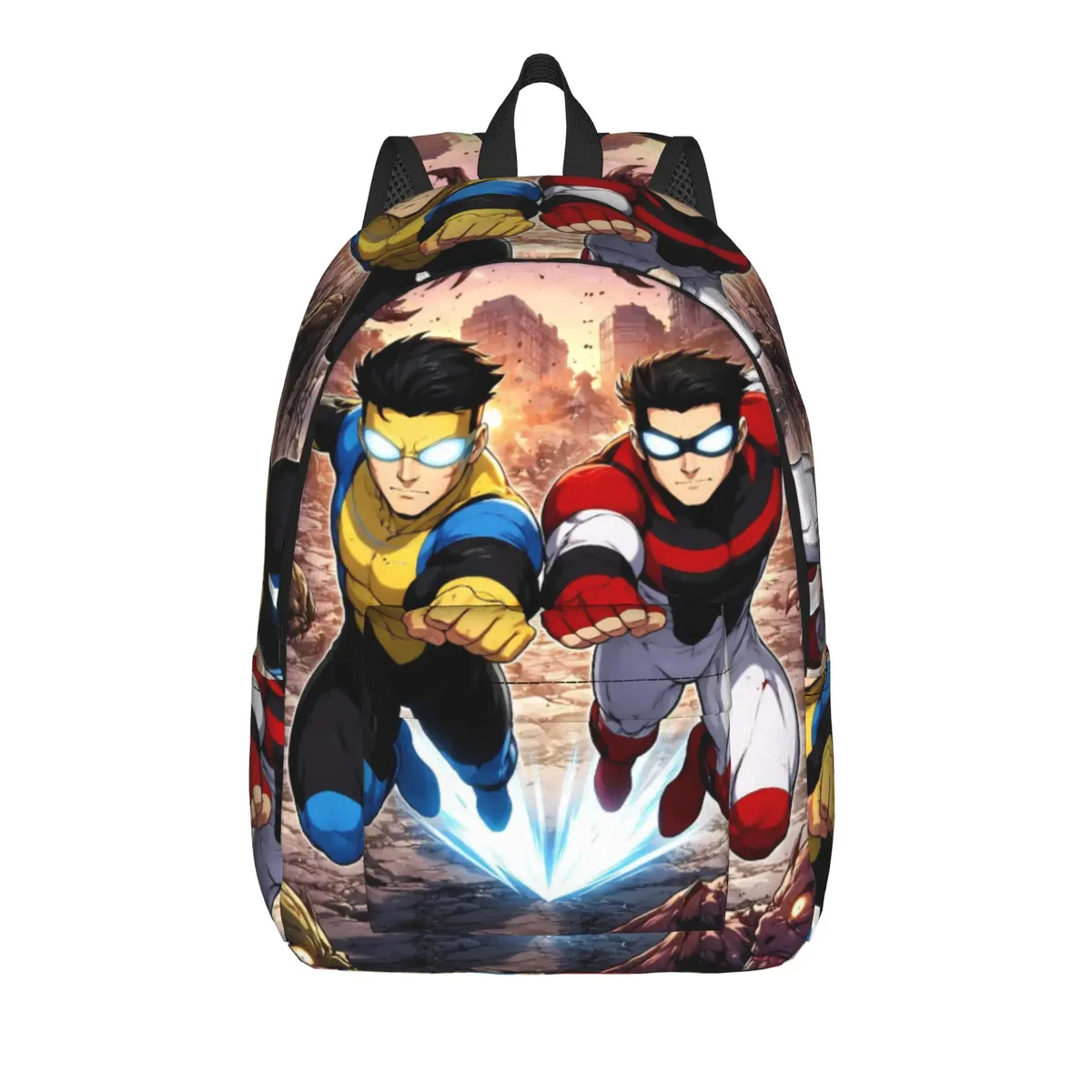 sac à dos invincibles comic fashion pour hommes et femmes, sac à bandoulière pour ordinateur portable, pour le sport, la randonnée, les voyages