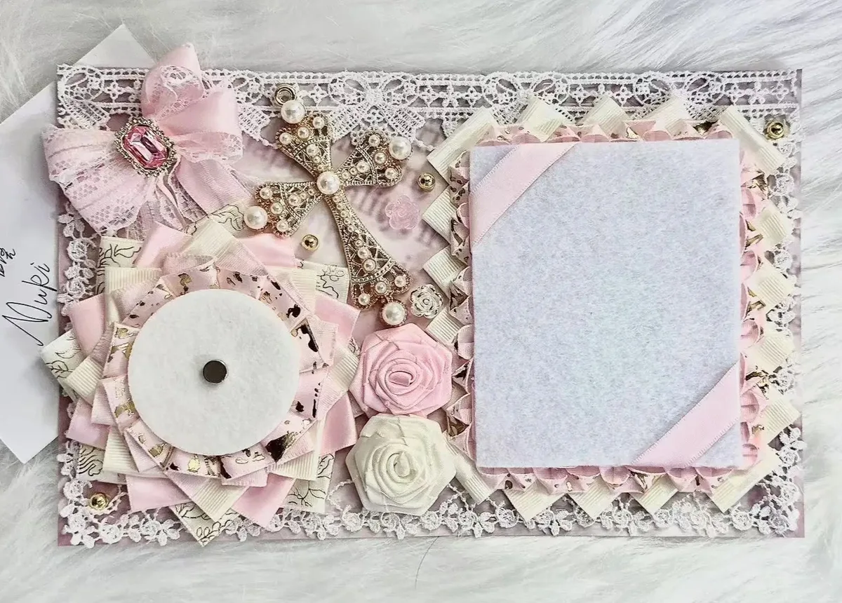 planche décorative finie pour sac ita de cosplay, insert de sac, badge, organisateur de sac à dos, ruban en dentelle, décoration artisanale pour sac ita.