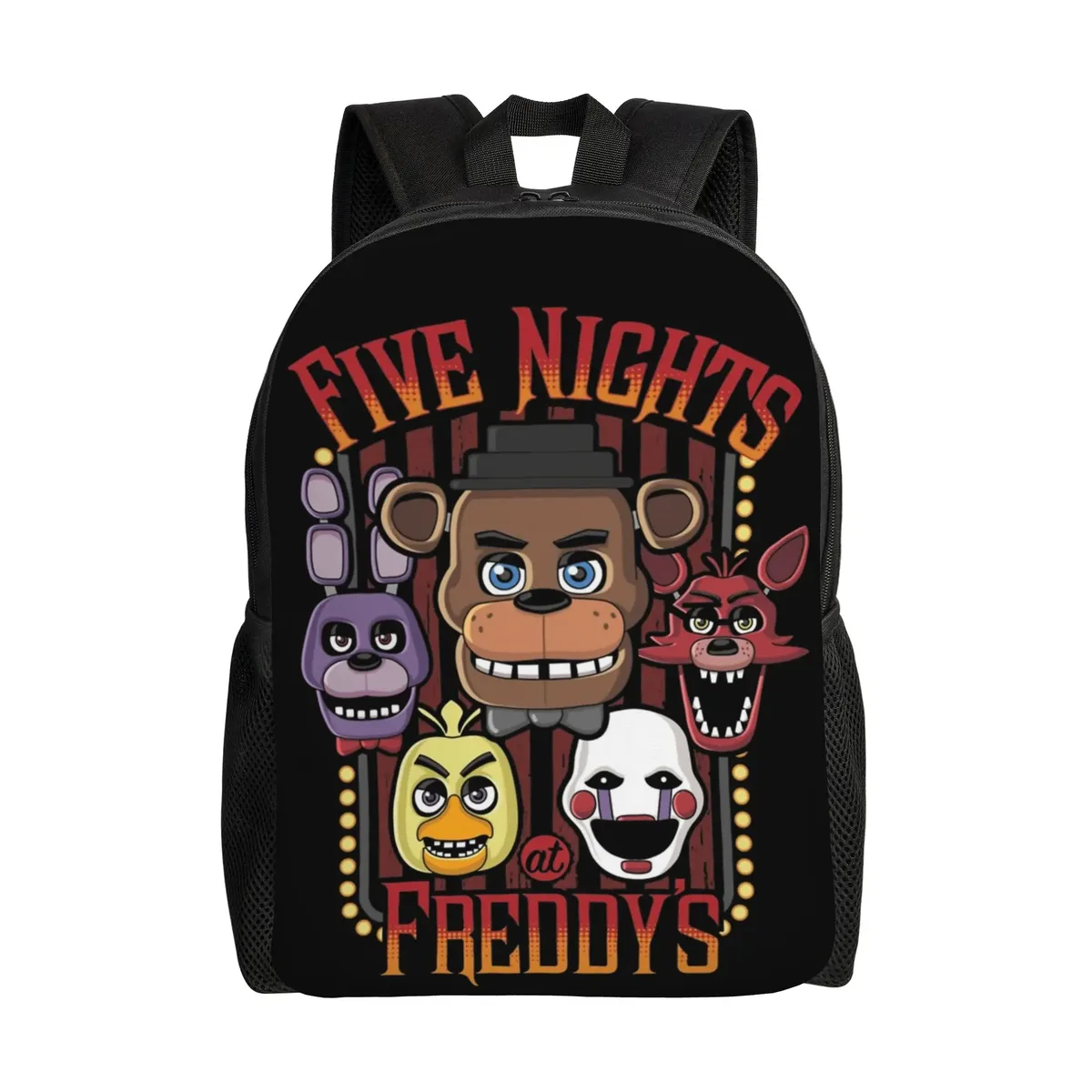 sac à dos foxy fnaf it's me cool, cadeau pour le lycée, la randonnée, les voyages, sac à dos de jeu freddy pour hommes et femmes, sacs en toile pour l'université