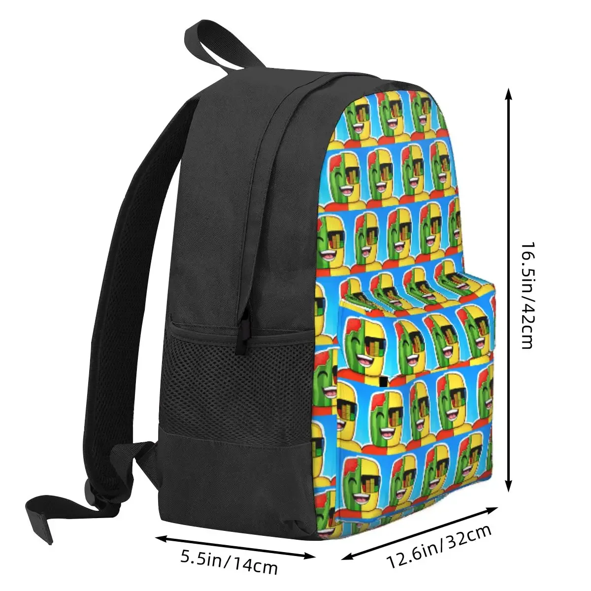 sunny and melon sac à dos d'étudiant, sac d'école, sac à dos de randonnée, sac à dos de voyage pour hommes et femmes, sac à bandoulière
