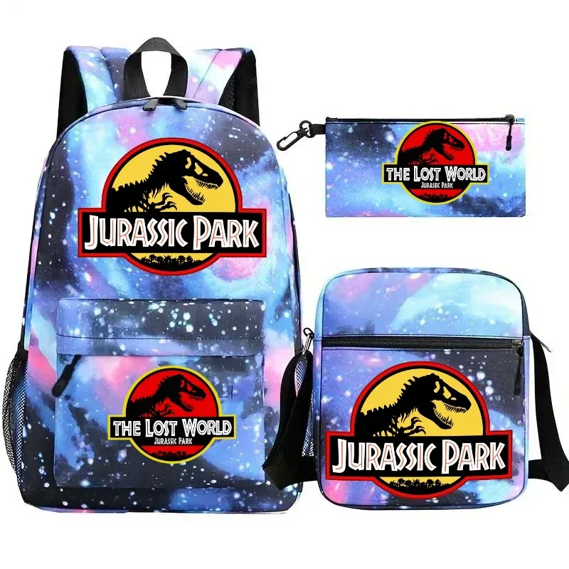 sacs à dos jurassic world park, sac à dos pour étudiants du premier cycle du secondaire, sac à dos de grande capacité pour adolescents, sac à dos de voyage décontracté pour ordinateur portable, mochilas