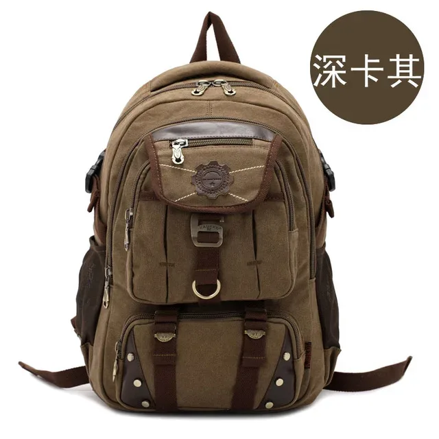nouveau sac à dos pour homme tendance, sac à dos en toile vintage, sac d'école, sacs de voyage pour homme, grande capacité, sac à dos pour ordinateur portable 14 pouces