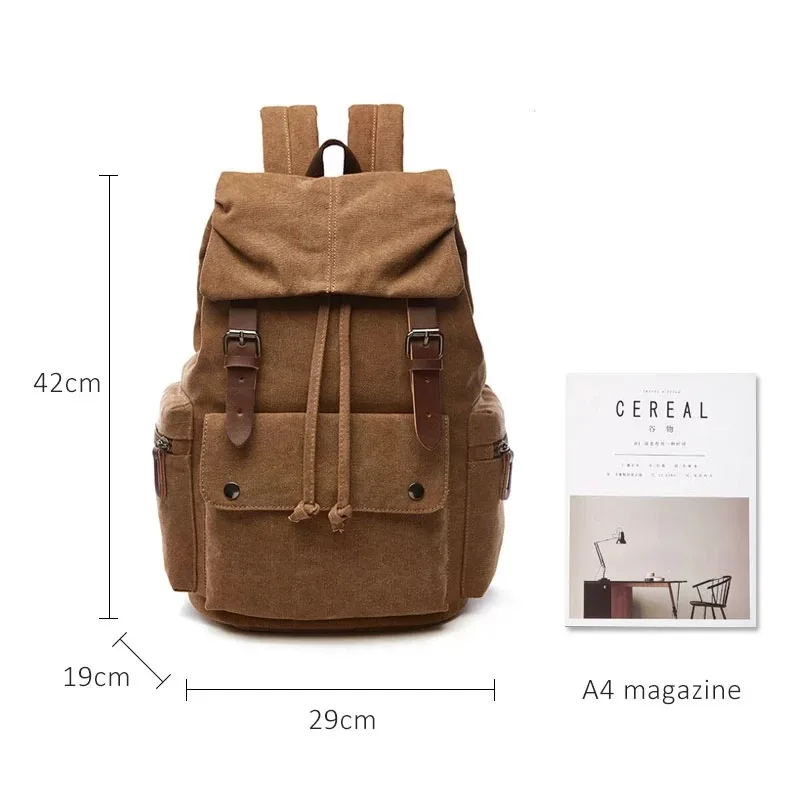 sac à dos vintage en toile pour ordinateur portable, pour hommes et femmes, mochila feminina, à la mode, antivol, pour voyage, pour l'école