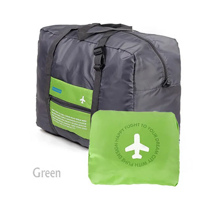sac de voyage pliable étanche, costume unisexe, sac à main en nylon, organisateur décontracté, sacs de rangement d'avion, petit sac à bagages portable