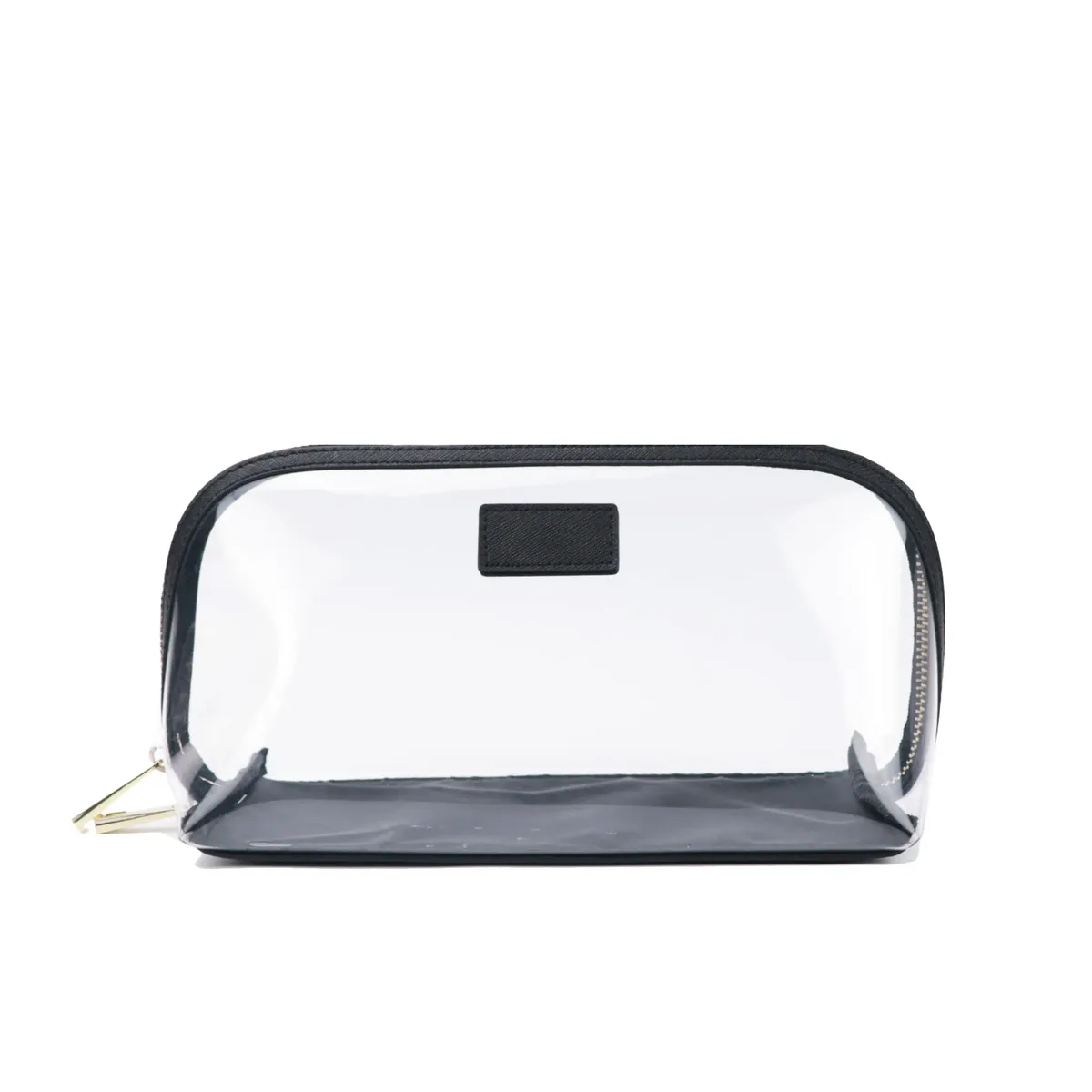 ensemble de sacs à cosmétiques de voyage en cuir véritable personnalisé, sac de rangement étanche pour pinceaux de maquillage, sac à cosmétiques portable transparent en pvc tpu