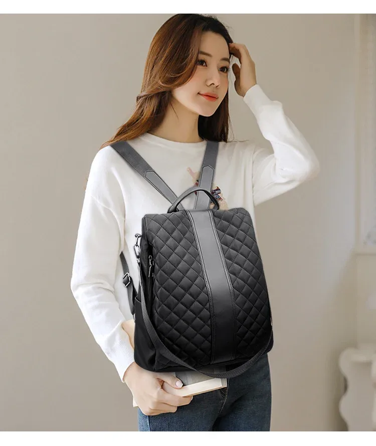 sac à dos de voyage antivol pour femmes, grande capacité, sac à dos scolaire pour filles, tissu durable de haute qualité, sac à dos pour femmes