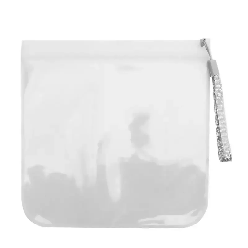 sacs de toilette transparents, sac de maquillage de voyage, sac de toilette étanche scellé, sac de voyage portable, sacs de rangement multifonctions pour le nettoyage