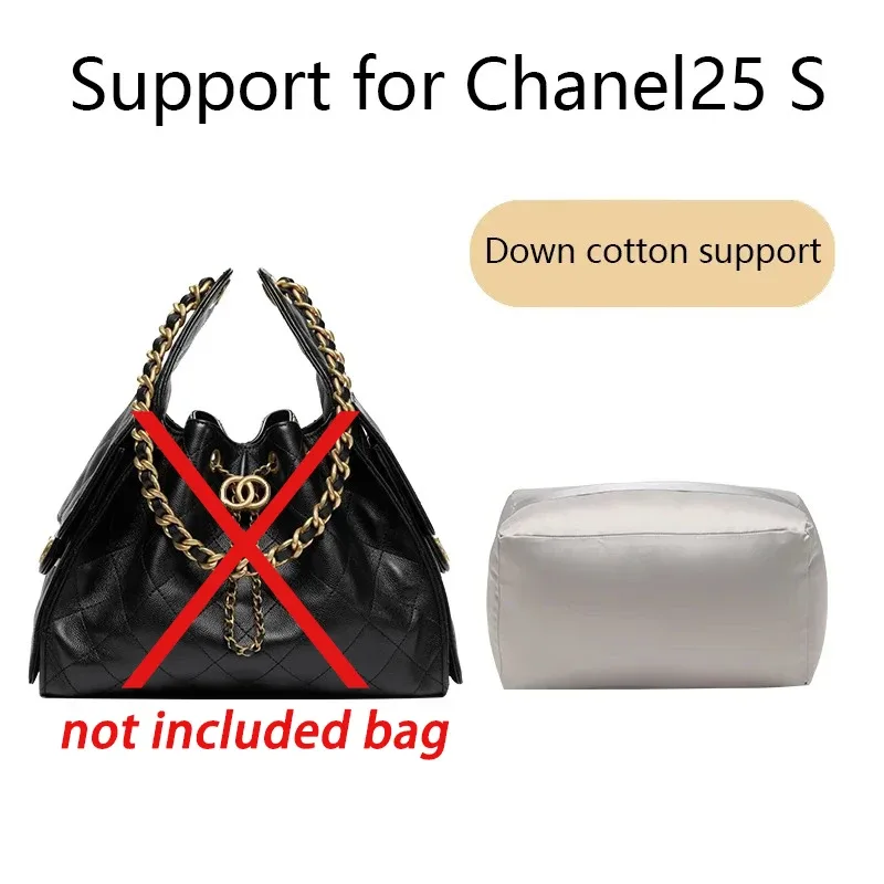organisateur de sac en nylon pour chanel 25bag s, insert de support et de rangement pour sac à chaîne, accessoires de transformation