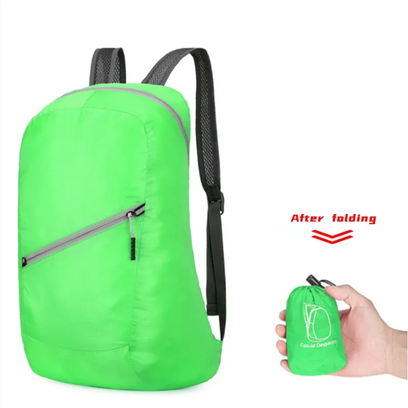 sac à dos de voyage pliable portable, sac d'alpinisme multifonctionnel, sac de sport léger, étanche, unisexe, extérieur