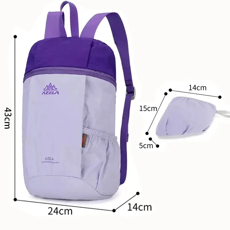 sac à dos pliable ultraléger pour l'extérieur, imperméable, pour la randonnée, le voyage, le camping, sac à dos portable pour femmes, sac de jour décontracté