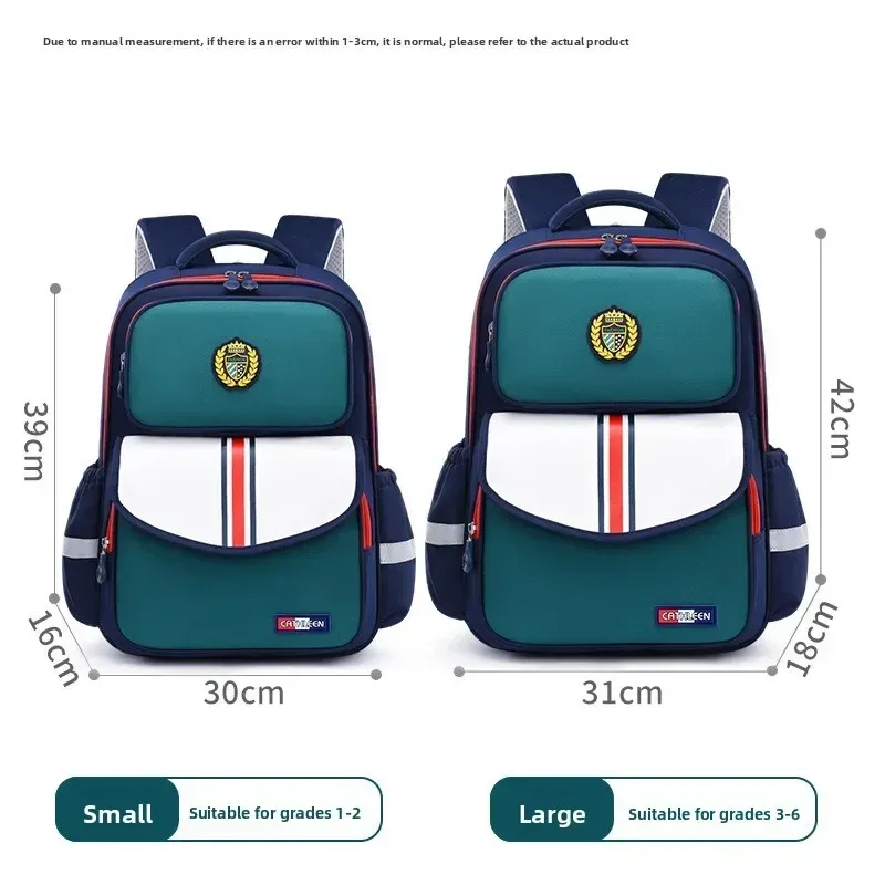 sac à dos d'école pour enfants de la 1re à la 6e année, pour garçons et filles, tissu oxford léger, imperméable et durable, avec design ergonomique