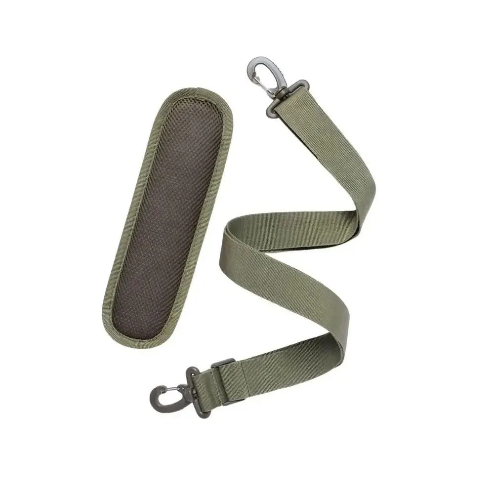 chaîne de sac à bandoulière réglable de couleur unie, rallonge de sac en nylon, ceinture de sac à bandoulière, chaîne de sac à bandoulière amovible avec coussinet rembourré