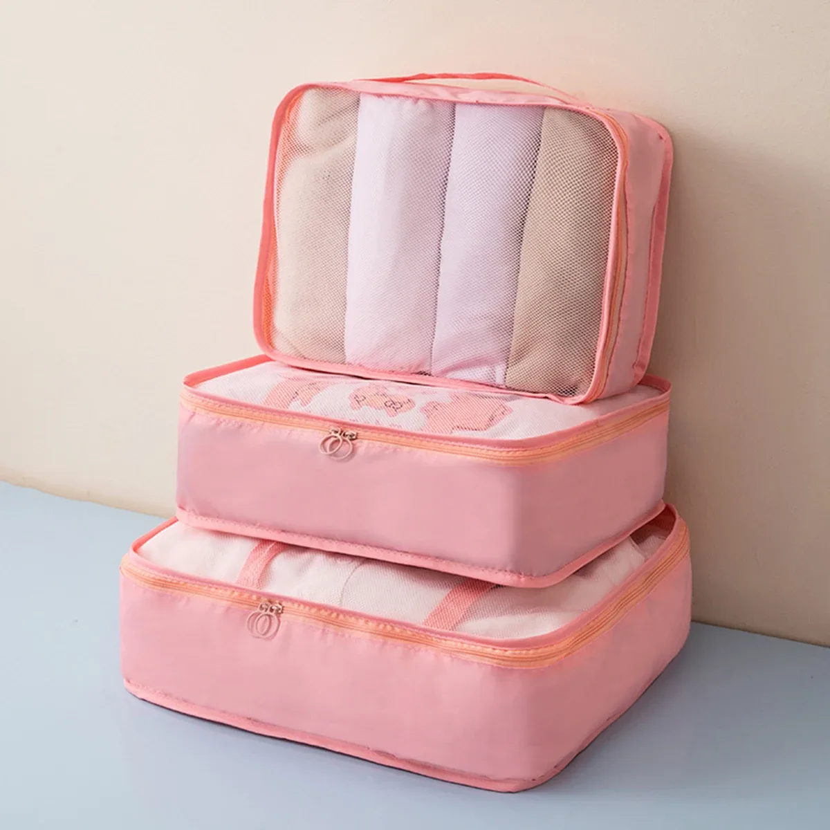 sac de rangement multifonctionnel pour vêtements 3 pièces, plusieurs tailles et spécifications, ensemble de sacs de voyage de rangement, simple à voyager.-zmt