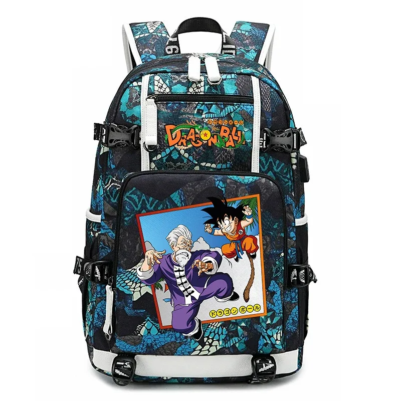 sac à dos imprimé dragon ball z pour étudiants, grande capacité, sac à dos décontracté pour enfants, adolescents, voyages scolaires