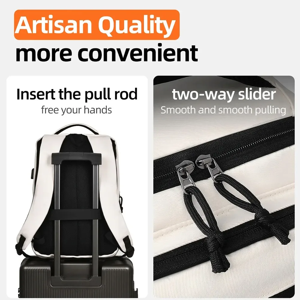 sac à dos de voyage unisexe multi-poches pour hommes et femmes, sacs à dos de grande capacité pour couple, sac pour ordinateur portable de 15.6 pouces, sac à dos d'école pour étudiants